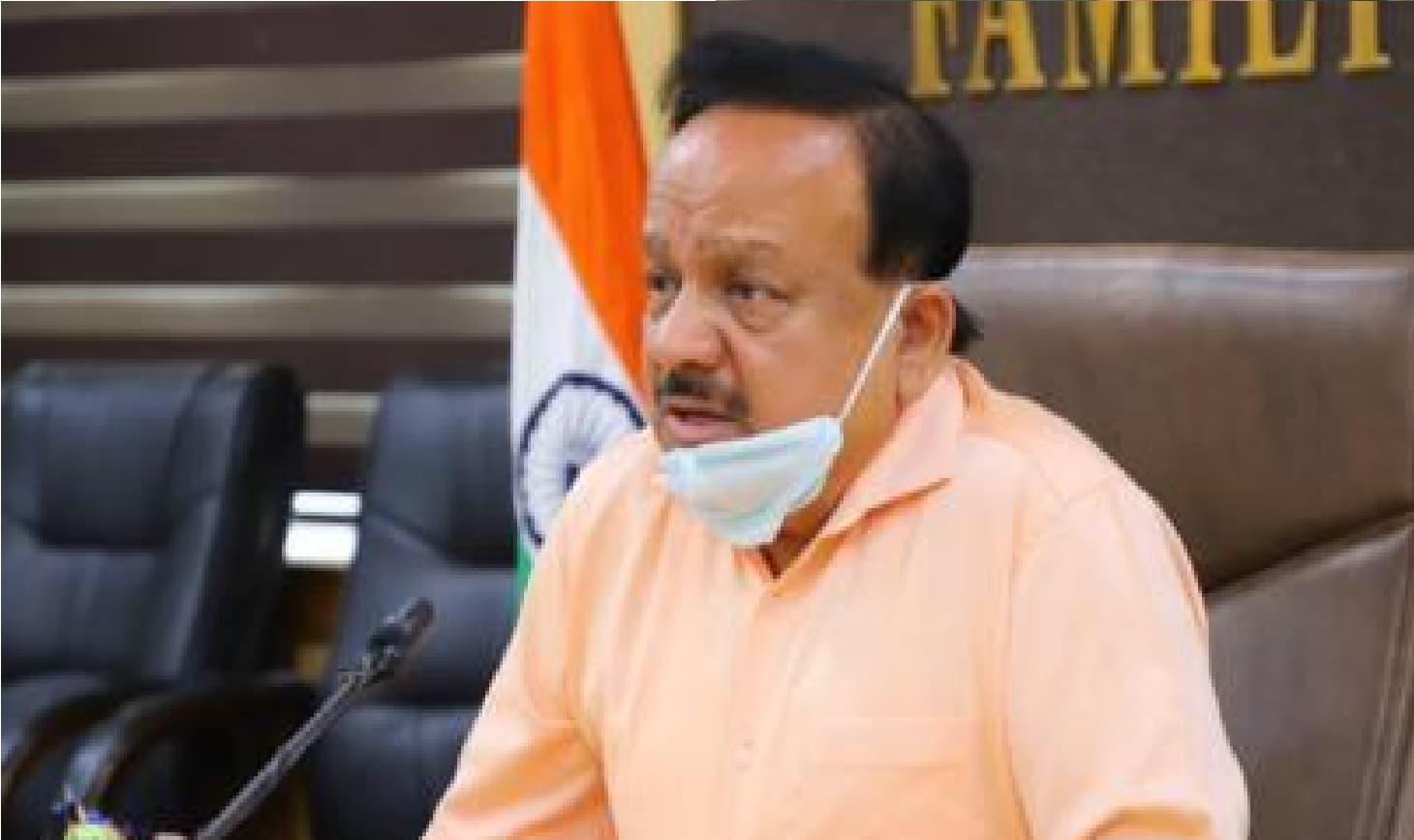 केंद्रीय स्वास्थ्य मंत्री बोले, कोरोना वायरस ने देश को एक मौका दिया है