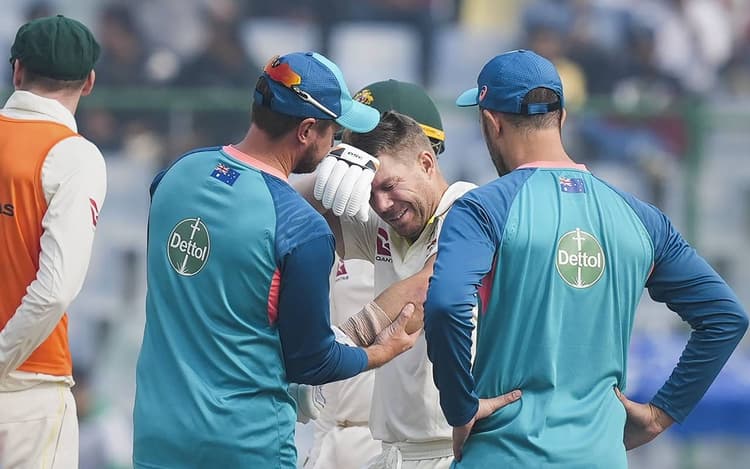 India vs Australia Test: डेविड वॉर्नर सिर में चोट के कारण दूसरे टेस्ट से हुए बाहर, यह खिलाड़ी टीम में शामिल