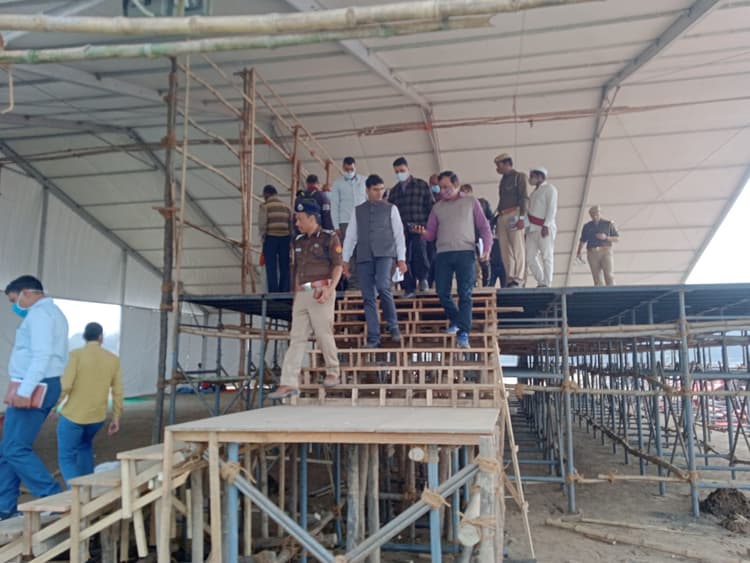 पीएम मोदी के कार्यक्रम को लेकर SPG ने प्रयागराज में डाला डेरा, मंच से लेकर हेलीपैड तक परखी सुरक्षा व्यवस्था