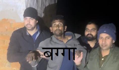 मथुरा पुलिस-एसटीएफ के हत्थे चढ़ा 50 हजार का इनामी बग्गा, मुठभेड़ में घायल, 4 अन्य साथी भी गिरफ्तार