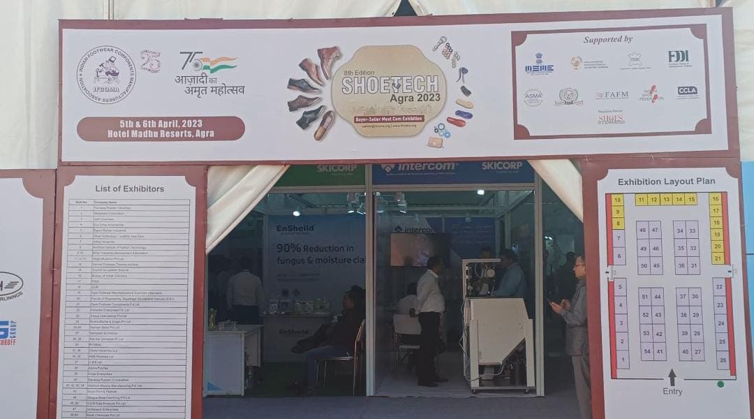 देश में जूता उद्योग को गति देने की तरफ बड़ा कदम, आगरा में दो दिवसीय शू कंपोनेंट एग्जीबिशन का आयोजन