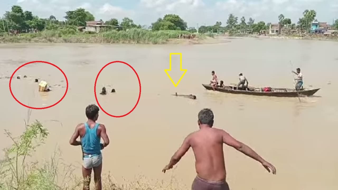 बिहार में नाव हादसा: जब तेज धार में काल से लड़ती रहीं छात्राएं, बेहोश हुई मां और छूट गया मासूम बेटे का हाथ...
