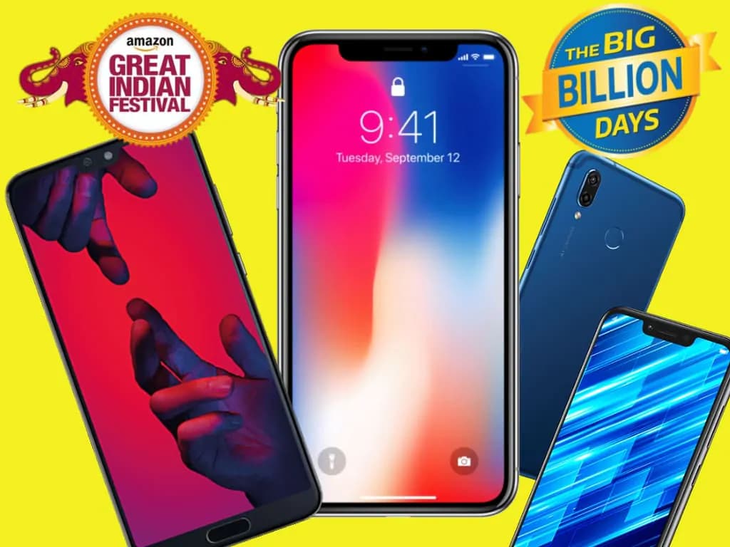 Amazon और Flipkart ने फेस्टिव सेल में बेच डाले 1.5 करोड़ स्मार्टफोन Amazon और Flipkart ने फेस्टिव सेल में बेच डाले 1.5 करोड़ स्मार्टफोन