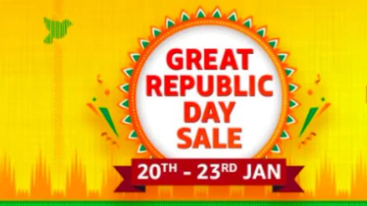 Amazon Great Republic Day Sale: आधे दाम में खरीदें स्मार्टफोन, लैपटॉप पर 25 हजार की छूट, ऐसे मिलेगी बेस्ट डील