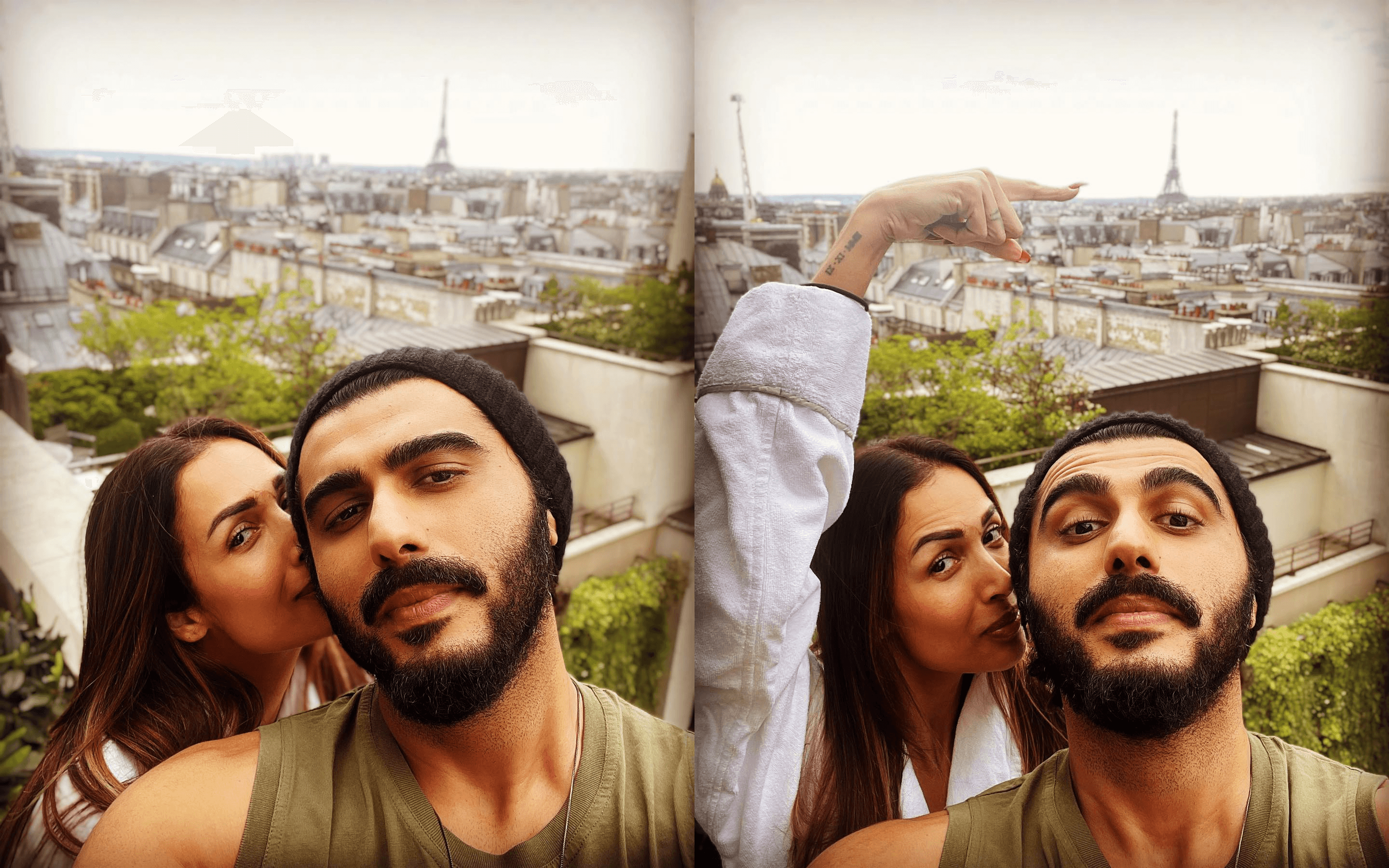 Arjun-Malaika Paris Pics: मलाइका अरोड़ा संग अर्जुन कपूर एंजॉय कर रहे वेकेशन,Eiffel Tower के सामने दिए पोज