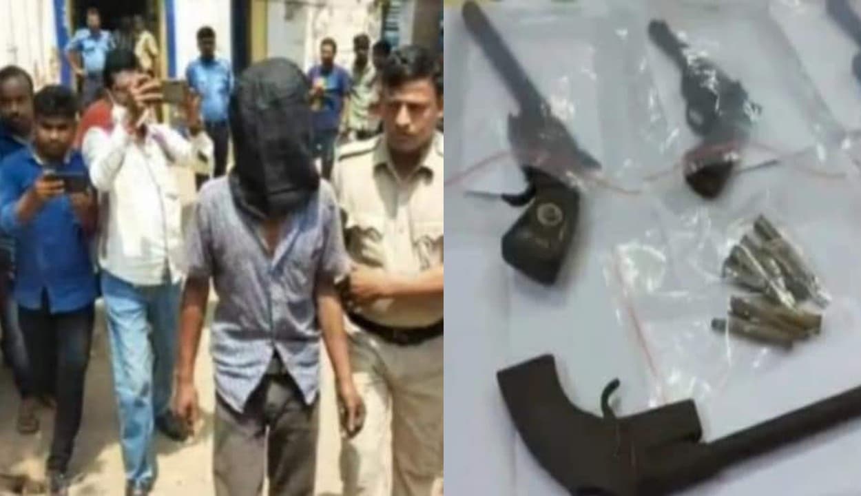 पूर्व बर्दवान में पुलिस ने गोला-बारूद के जखीरा समेत एक बदमाश को किया गिरफ्तार, तीन डकैत भी धराए