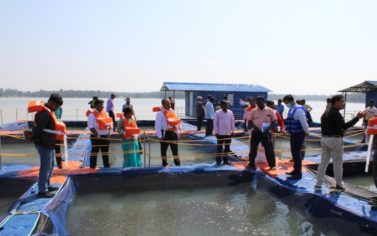 गुमला में मत्स्य पालन से आयेगी नीली क्रांति, नई तकनीक पर हो रहा काम