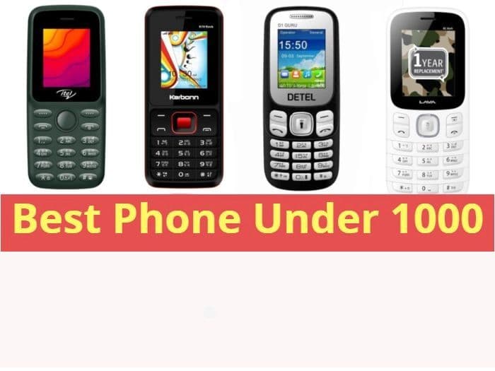Cheapest Phone : 1 हजार से सस्ते फोन, फीचर्स के मामले में फुल पैसा वसूल Cheapest Phone : 1 हजार से सस्ते फोन, फीचर्स के मामले में फुल पैसा वसूल