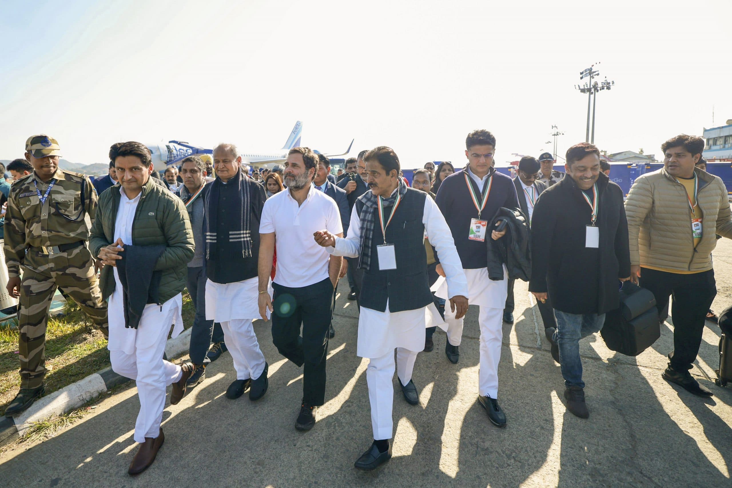 Bharat Jodo Nyay Yatra: इंफाल पश्चिम से फिर से शुरू हुई राहुल गांधी की 'भारत जोड़ो न्याय यात्रा'