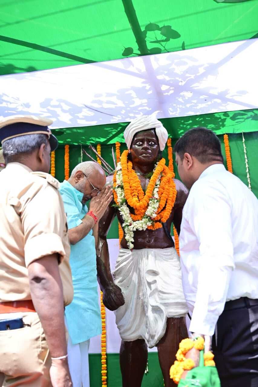 बिरसा मुंडा पुण्यतिथि : झारखंड के गवर्नर सीपी राधाकृष्णन और सीएम हेमंत सोरेन ने धरती आबा को ऐसे दी श्रद्धांजलि