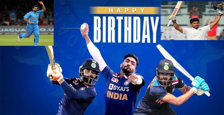 अनोखा संयोग ! आज एक साथ टीम इंडिया के 5 स्टार खिलाड़ियों का बर्थडे, वीरु का शानदार मैसेज