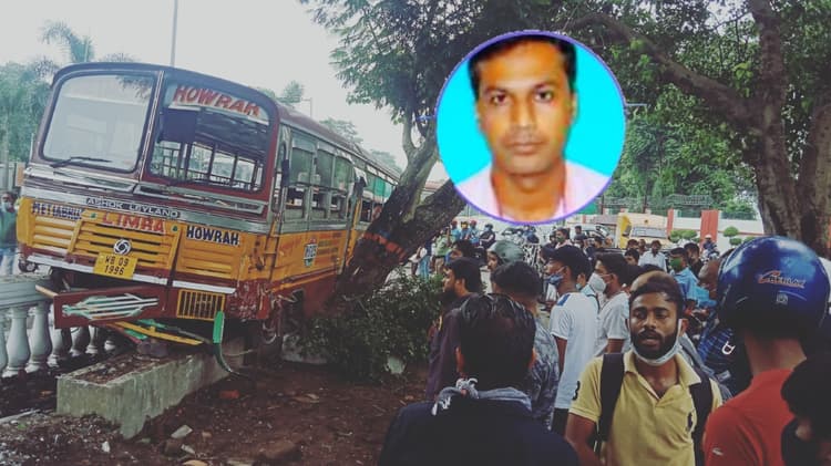 कोलकाता में कांस्टेबल को रौंदकर सेना के पूर्वी कमान मुख्यालय की रेलिंग पर चढ़ी मिनी बस, 19 घायल