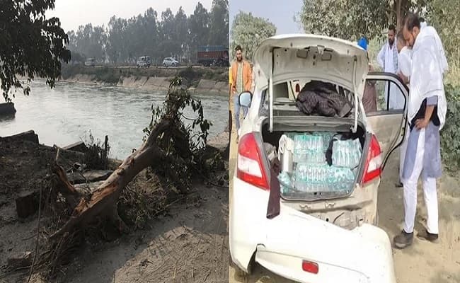 किसान आंदोलन के लिए राशन-पानी लेकर जा रहे युवकों की कार नहर में गिरी, पानी में बहकर हुए लापता