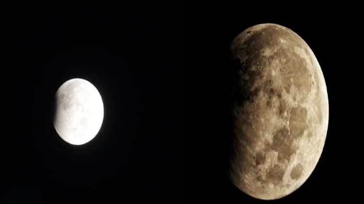 PHOTOS: बिहार में चंद्रग्रहण की बेहद नजदीक से ली गयी तस्वीरें देखिए, आधी रात को जब चांद पर चढ़ा काला साया..