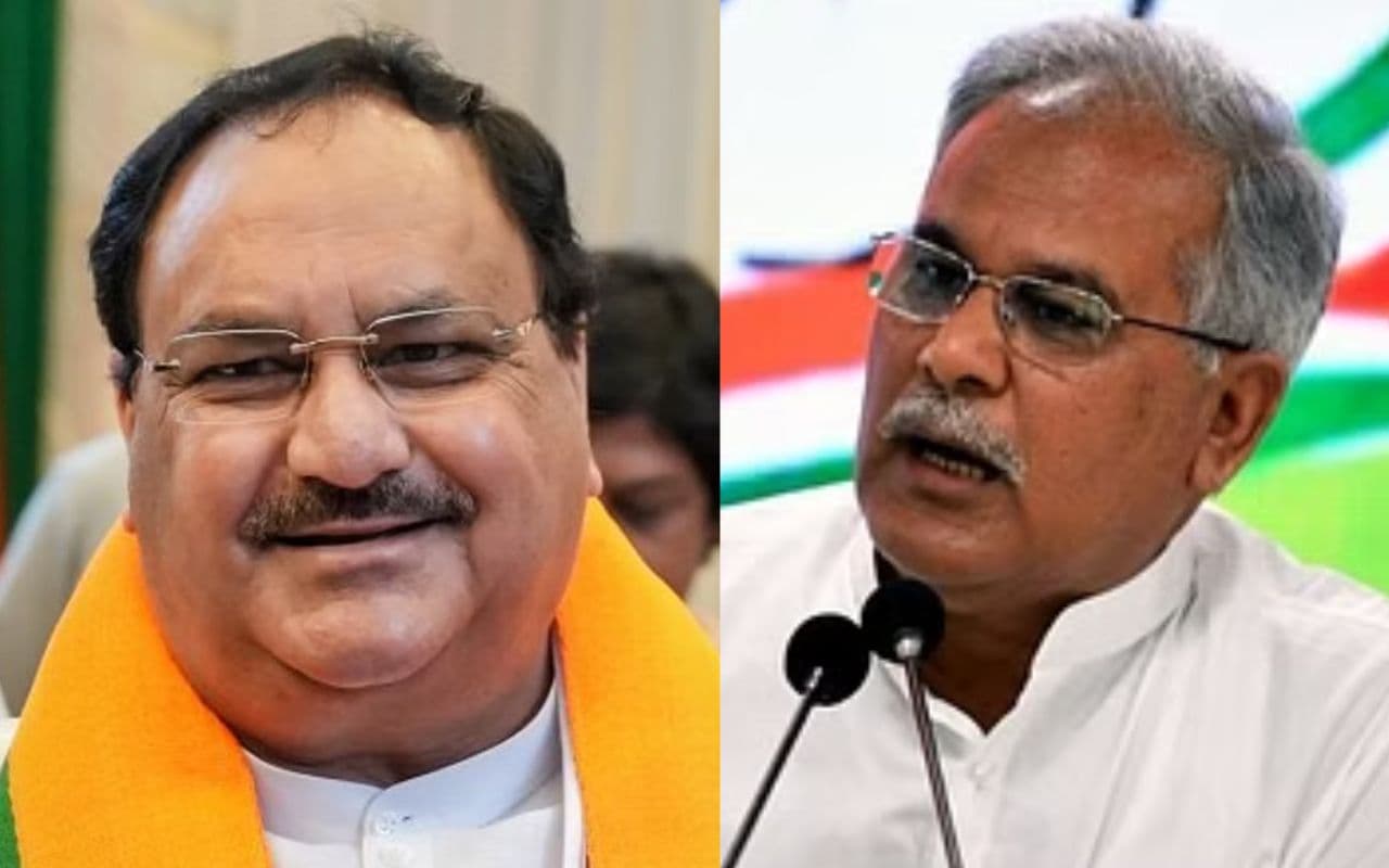 जेपी नड्डा ने की चुनावी तैयारियों की समीक्षा, छत्तीसगढ़ के सीएम भूपेश बघेल ने पीएम मोदी को लिखी ये चिट्ठी