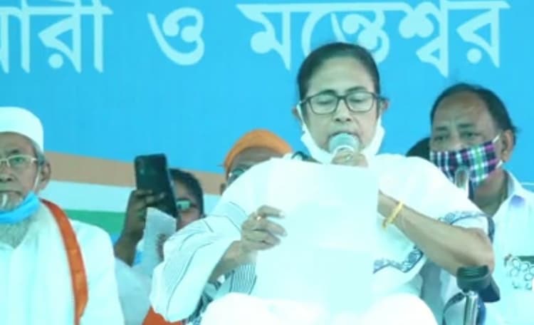 Bengal Chunav 2021: ममता बनर्जी का BJP पर हमला,कहा- बंगाल को नहीं बनने दूंगी गुजरात
