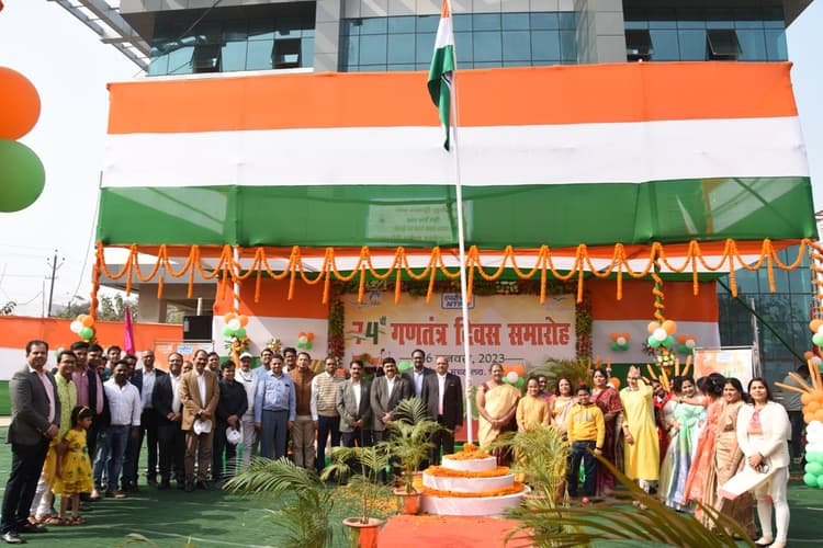 एनटीपीसी में सांस्कृतिक कार्यक्रमों के बीच मना 74वां गणतन्त्र दिवस समारोह, शहीदों को किया गया शत-शत नमन