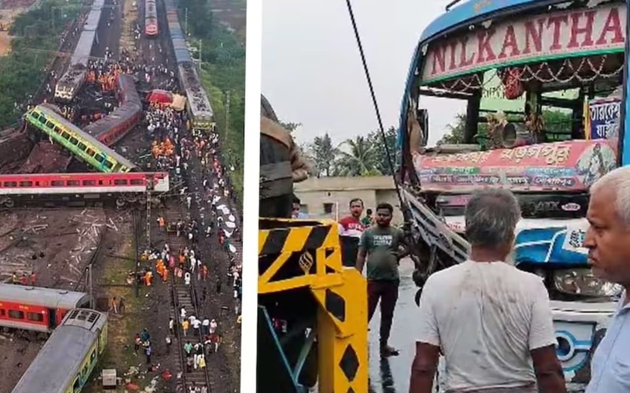 बालासोर हादसे में घायल यात्रियों को ले जा रही बस मेदिनीपुर में दुर्घटनाग्रस्त, पिकअप वैन से टकराई