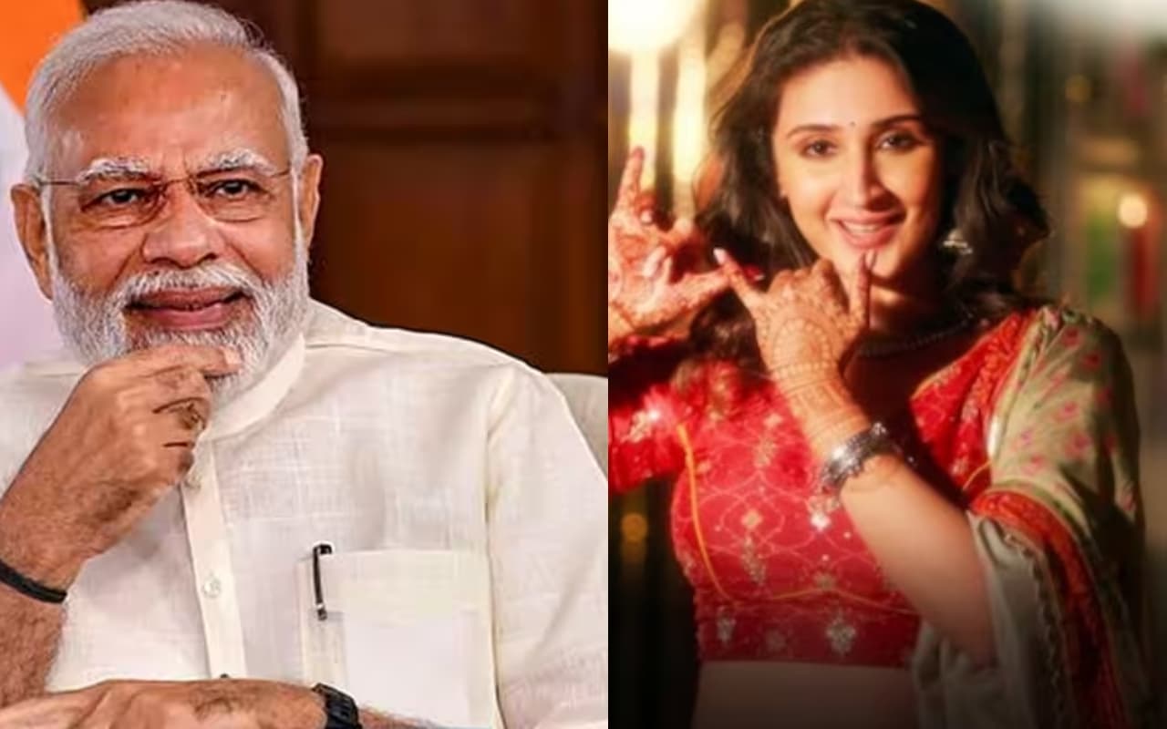 PM Modi Garba Song: PM рдореЛрджреА рдХреЗ рд▓рд┐рдЦреЗ тАШрдЧрд░рдмрд╛тАЩ рдЧреАрдд рдХреЛ рдзреНрд╡рдирд┐ рдиреЗ рдордзреБрд░ рдЖрд╡рд╛рдЬ рд╕реЗ рд╕рдЬрд╛рдпрд╛, рдХрдВрдЧрдирд╛ рд░рдиреМрдд рдиреЗ рдХрд┐рдпрд╛ рд░рд┐рдПрдХреНрдЯ