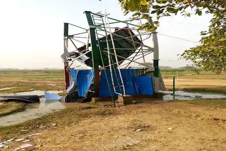 बिहार में उद्घाटन के डेढ माह बाद ही ध्वस्त हुआ जलमीनार, कोई हताहत नहीं