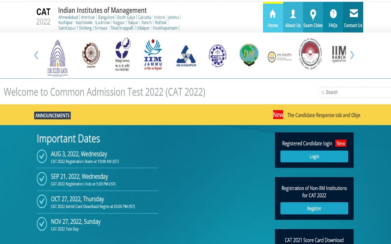 IIM CAT 2022: कैट उत्तर कुंजी पर आपत्ति दर्ज कराने की आखिरी तिथि आज, ये है डायरेक्ट लिंक- iimcat.ac.in