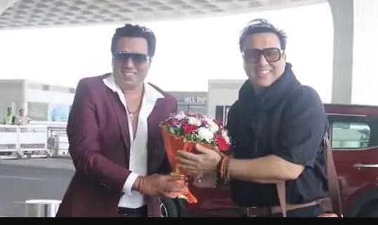 VIDEO: एयरपोर्ट पर अपने हमशक्ल को देखकर हैरान रह गये गोविंदा, वीडियो देखकर आप भी खा जायेंगे धोखा