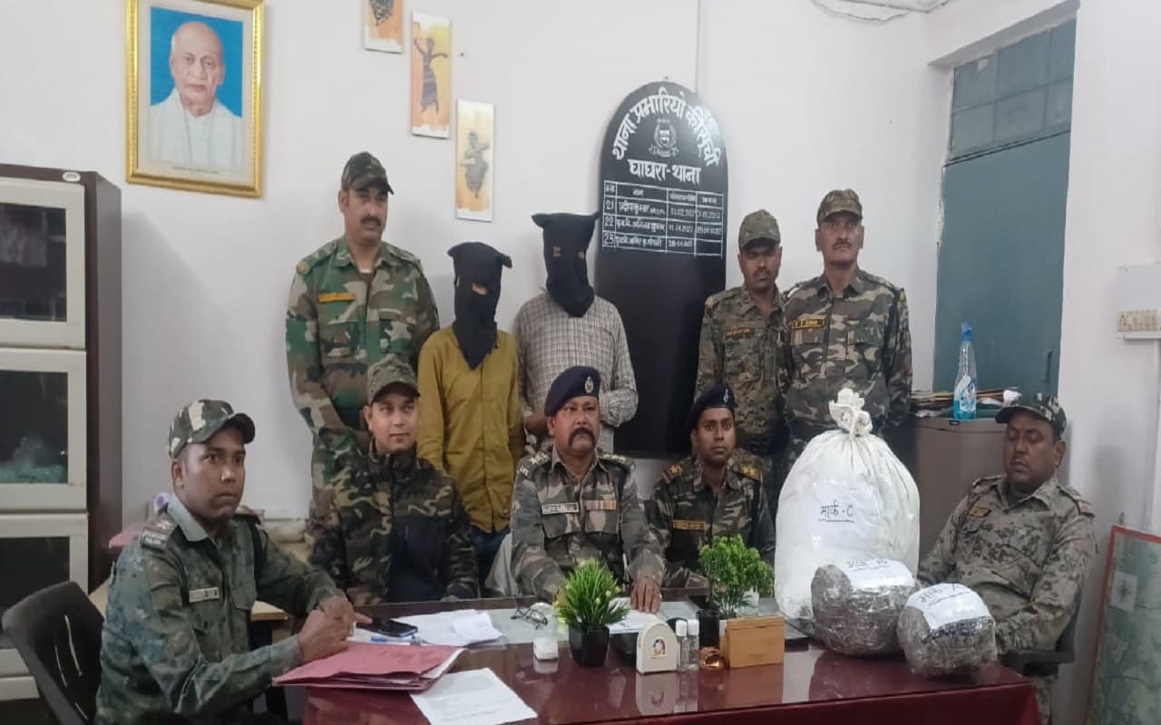 ओडिशा से गुमला के रास्ते बिहार में गांजा तस्करी की थी तैयारी, 3 किलो गांजा जब्त, ड्राइवर व कंडक्टर को जेल