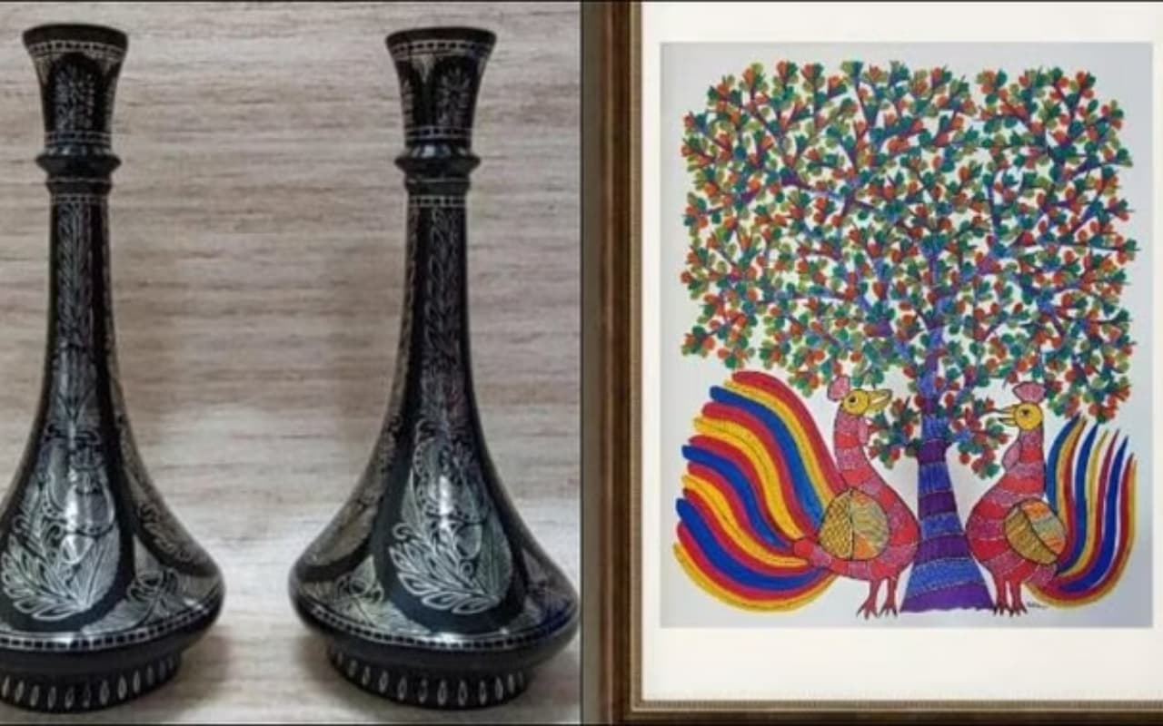 नरेंद्र मोदी ने साउथ अफ्रीका के राष्ट्रपति को भेंट की ‘सुराही’, ब्राजीलियाई राष्ट्रपति को गोंड पेंटिंग