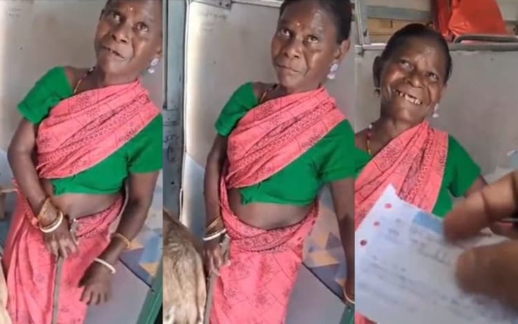 Viral Video : अपने साथ बकरी का भी टिकट कटवा ट्रेन में पहुंची महिला, बनी ईमानदारी की मिसाल