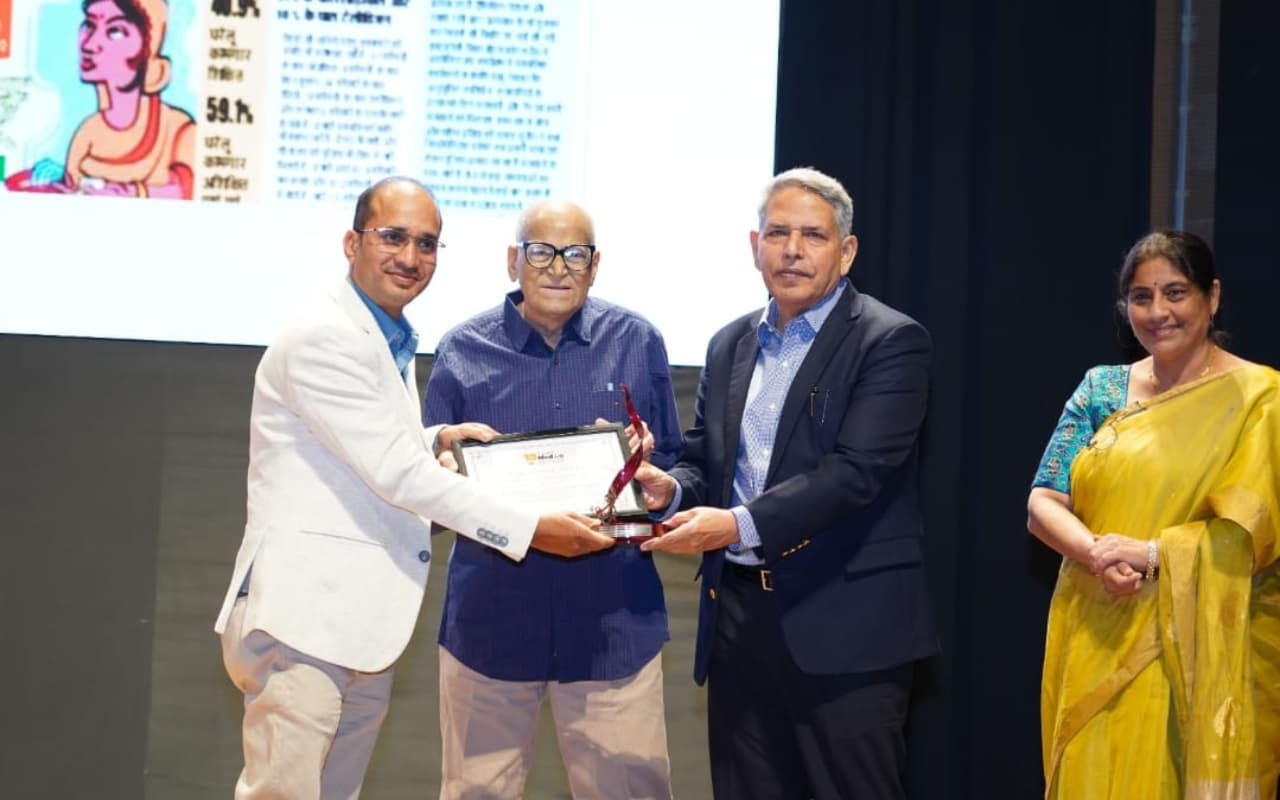 प्रभात खबर के वरिष्ठ पत्रकार राजीव पांडेय को मिला 2023 लाडली मीडिया अवॉर्ड