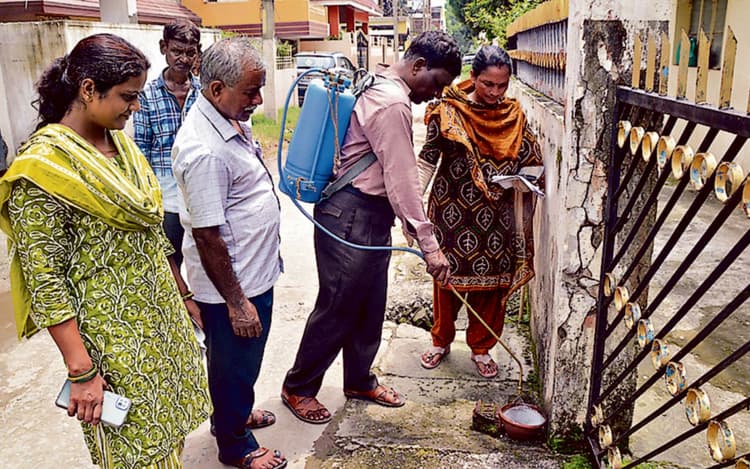 पूर्वी सिंहभूम में डेंगू की जांच कर रही 27 टीम, मानगो के हिलव्यू व रिपीट कॉलोनी में मिले सबसे अधिक लार्वा
