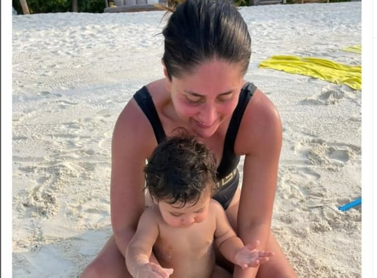 करीना कपूर ने बेटे जेह संग इस अंदाज में सेलिब्रेट की होली, समंदर SandCastles बनाती दिखीं एक्ट्रेस