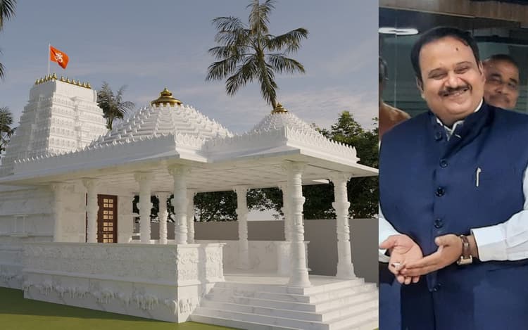 बेंगलुरु में सूर्य मंदिर के लिए ‘एक रुपया अंशदान’ लेने जमशेदपुर पहुंचे सुनील शर्मा