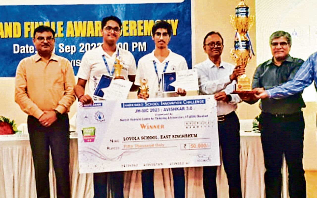 झारखंड स्कूल इनोवेशन चैलेंज-2023: बेस्ट 5 आइडिया में 4 जमशेदपुर के स्कूलों के, लोयोला स्कूल चैंपियन