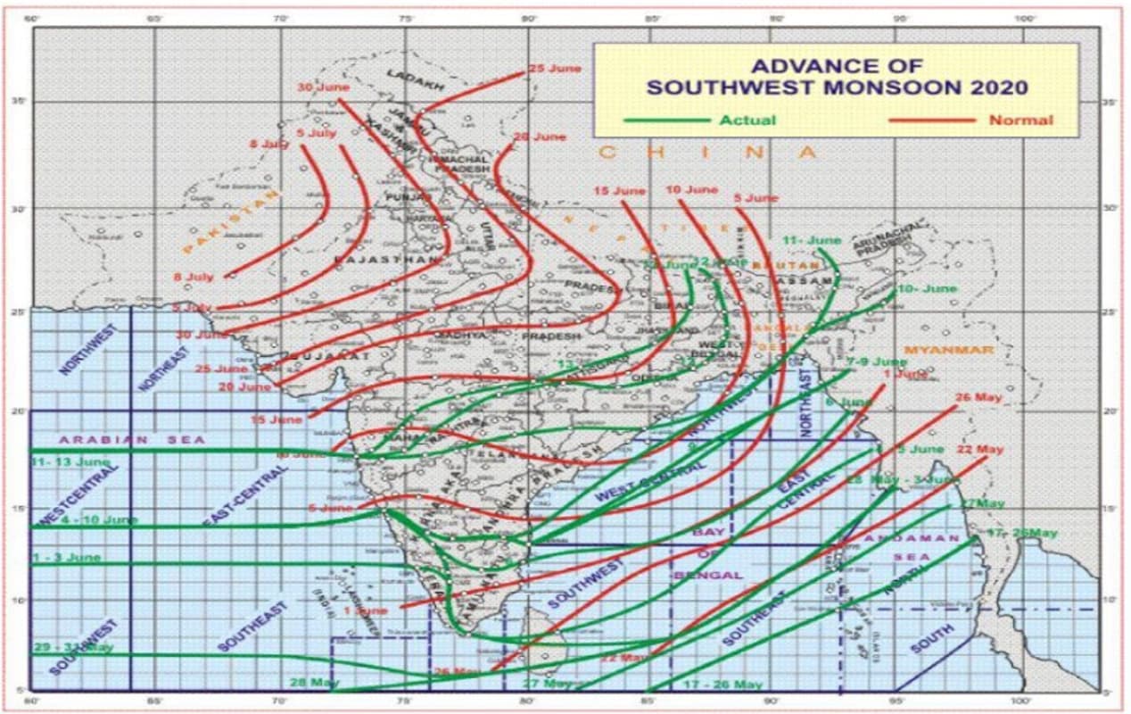 ‘अम्फान’ के कारण समय से दो दिन पहले झारखंड पहुंचा मानसून, सबसे पहले जमशेदपुर में दी दस्तक, जानें अन्य जिलों का हाल