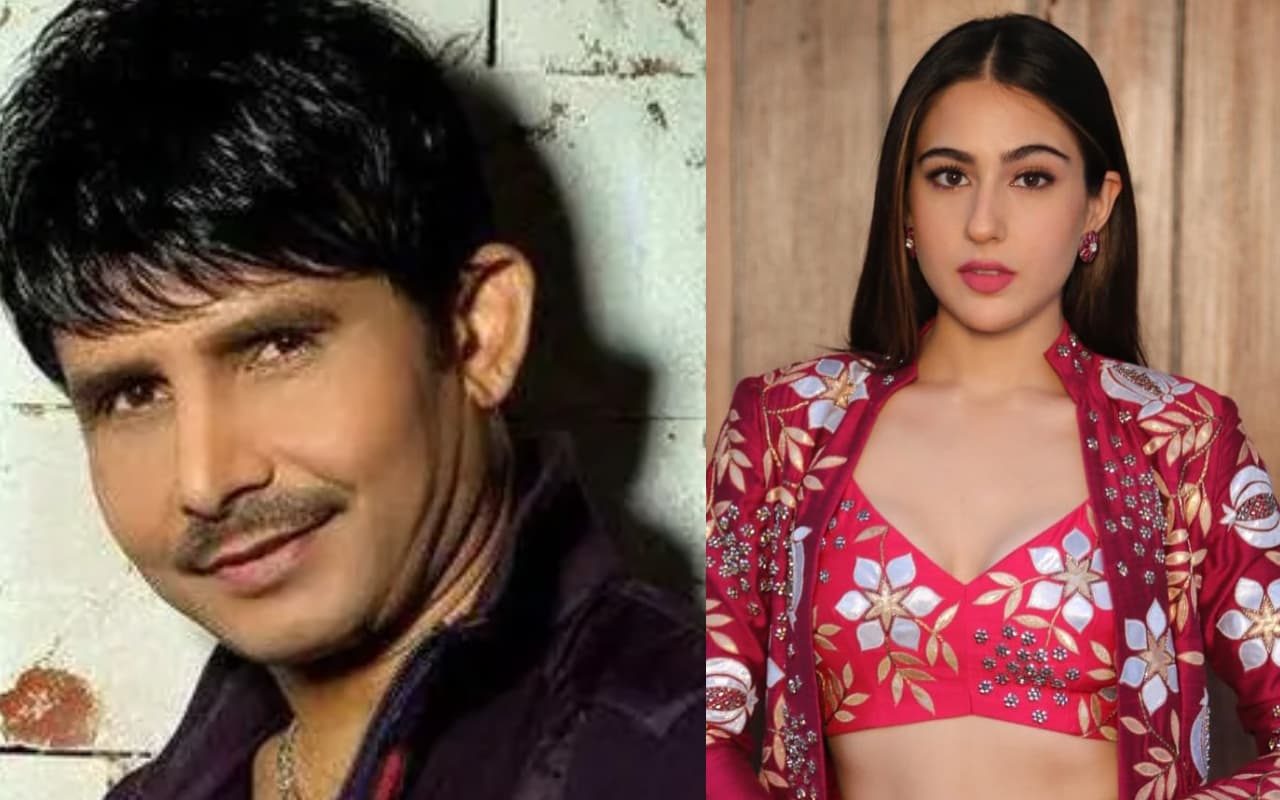 KRK के निशाने पर सारा अली खान, एक्ट्रेस का उड़ाया जमकर मजाक, बोले- तरस आता है बेचारी पर...