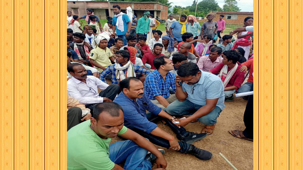 लातेहार के बनहरदी गांव के ग्रामीणों ने कोल ब्लॉक निर्माण को लेकर ग्रामसभा का किया विरोध