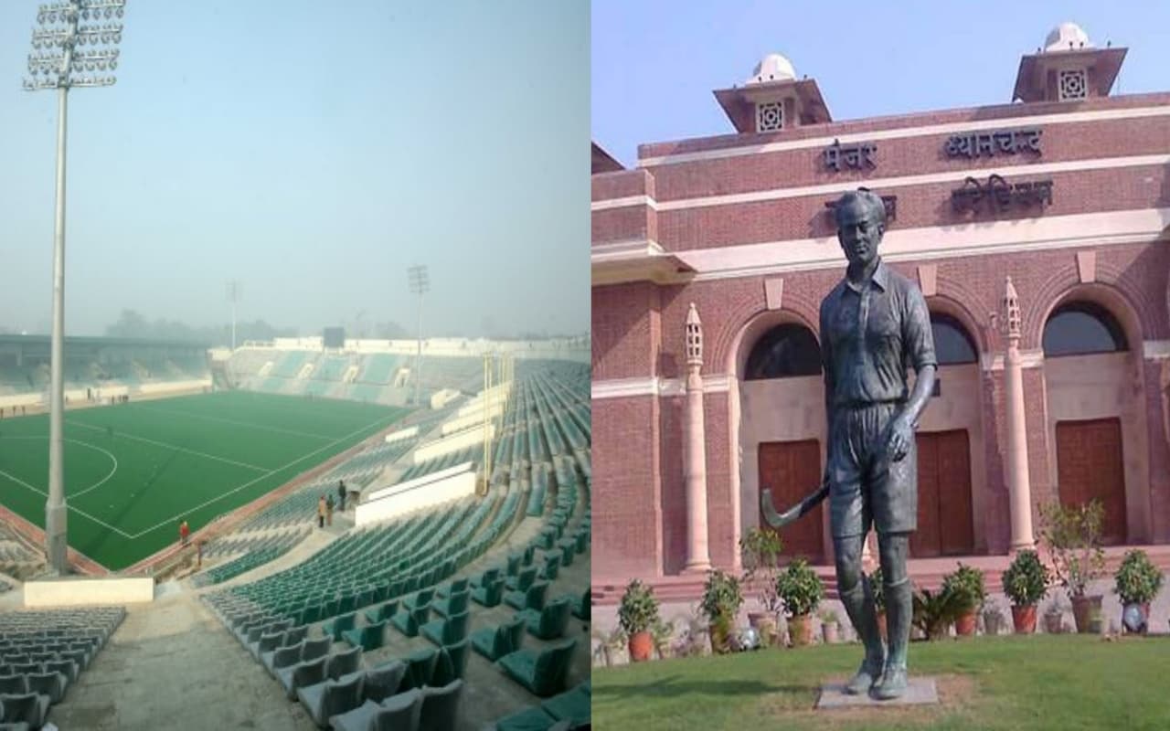 Hockey World Cup 2023: 10 साल से अंतरराष्ट्रीय हॉकी मैच के इंतजार में ऐतिहासिक
ध्यानचंद स्टेडियम, PHOTOS