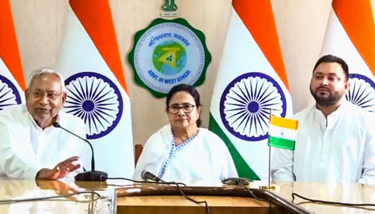 जेपी आंदोलन की तरह बिहार से ही शुरू हो भाजपा विरोधी अभियान, नीतीश-तेजस्वी से मिलने के बाद बोलीं ममता बनर्जी