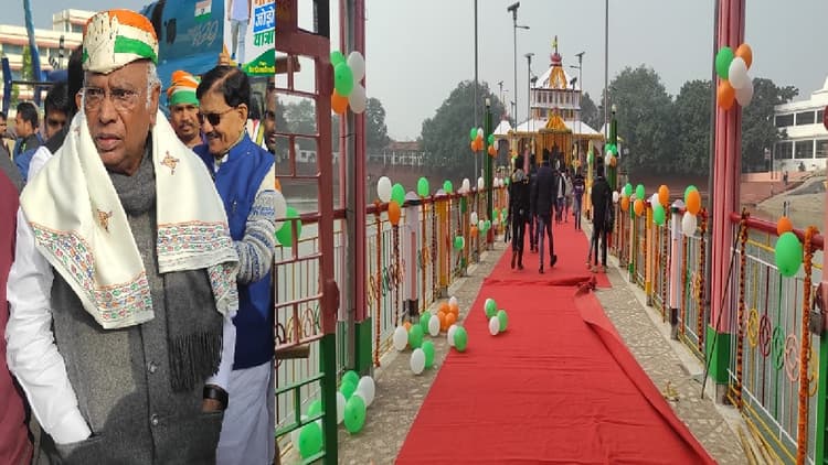 भारत जोड़ो यात्रा: सजा-धजा रह गया मंदिर, इंतजार में रहे पुजारी, पर गेट से ही वापस हो गए मल्लिकार्जुन खरगे