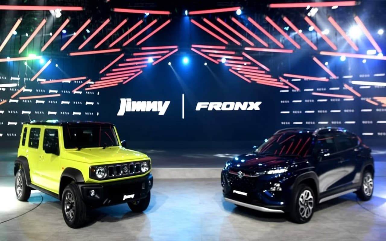 Maruti Suzuki ने लॉन्च की Jimny और Fronx SUV, जानें डीटेल्स Maruti Suzuki ने लॉन्च की Jimny और Fronx SUV, जानें डीटेल्स