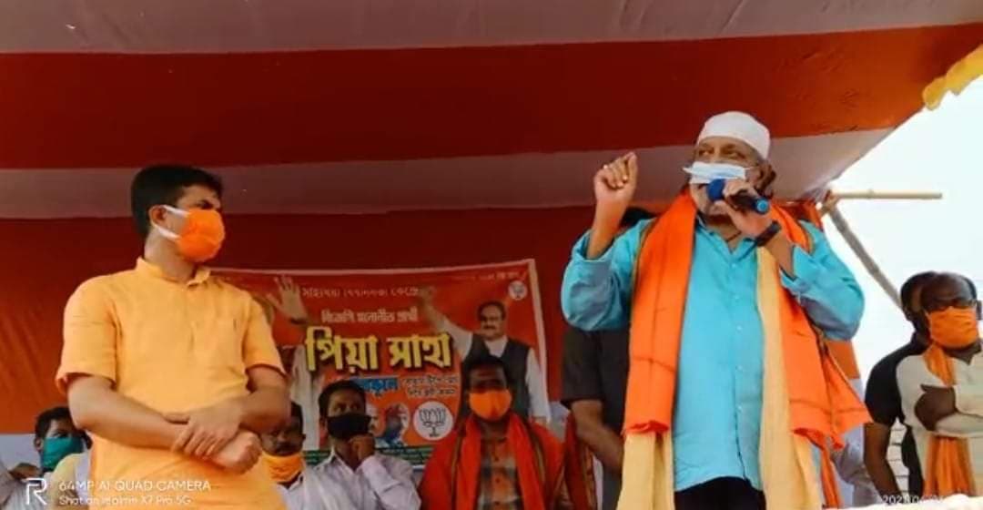 Bengal Chunav 2021: विष्णुपुर में मिथुन चक्रवर्ती का रोड शो, कहा - BJP की जीत से 'सोनार बांग्ला' बनेगा बंगाल