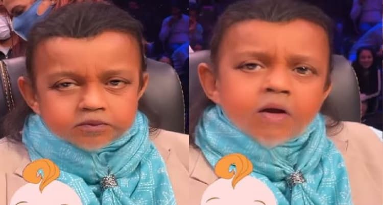 Hunarbaaz: मिथुन चक्रवर्ती बने छोटे से बच्चे! भारती सिंह क्रू मेंबर से बोलीं- इनका डायपर बदलो... VIDEO