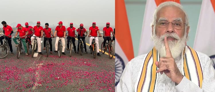 पूर्वांचल एक्सप्रेस-वे पर पीएम मोदी की लैंडिंग से पहले सपाइयों ने किया उद्घाटन, अखिलेश ने ट्वीट कर कही ये बात