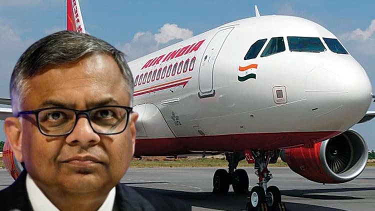 टाटा संस के प्रमुख एन चंद्रशेखरन एयर इंडिया के चेयरमैन नियुक्त
