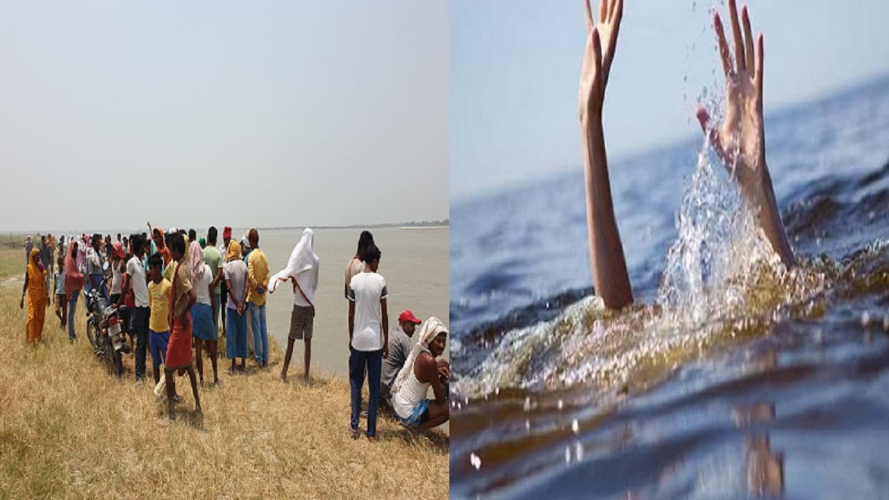 मोतिहारी के गंडक नदी में पलटी नाव, एक महिला की डूबने से मौत, ग्रामीणों ने नौ लोगों की बचायी जान