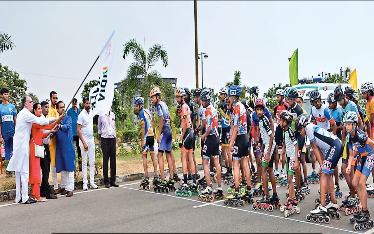 National Skating: मैराथन में तमिलनाडु की रेहा व दिल्ली के हर्षित को गोल्ड, झारखंड के हर्ष ने जीते दो पदक
