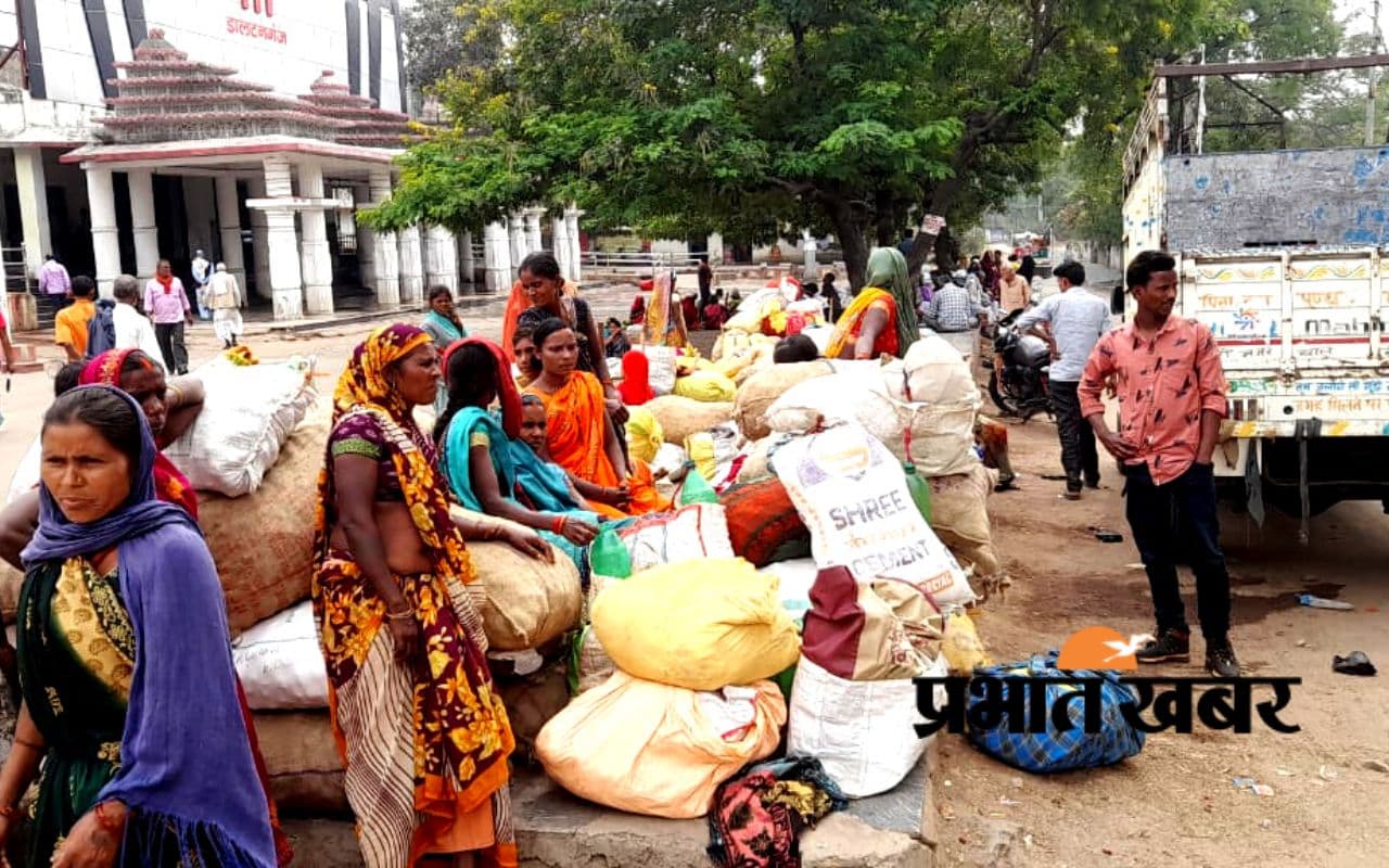 दिन भर हाड़तोड़ मेहनत की मजदूरी 10 किलो आलू, डेहरी से मजदूरी कर लौटी महिलाओं ने बताया दर्द