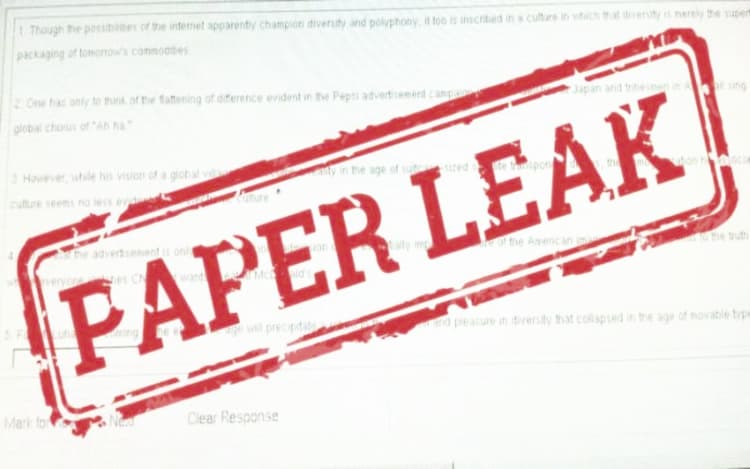 Constable Recruitment Paper Leaked:
सिपाही भर्ती परीक्षा का आंसर की परीक्षा शुरू होने से पहले ही बंट गया था