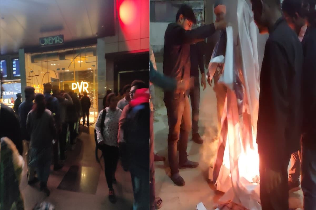 Pathaan ने मचाया गदर, एक तरफ थियेटर के बाहर फैंस की दिखी लंबी लाइन, तो दूसरी तरफ Boycott करने की मांग, PHOTOS